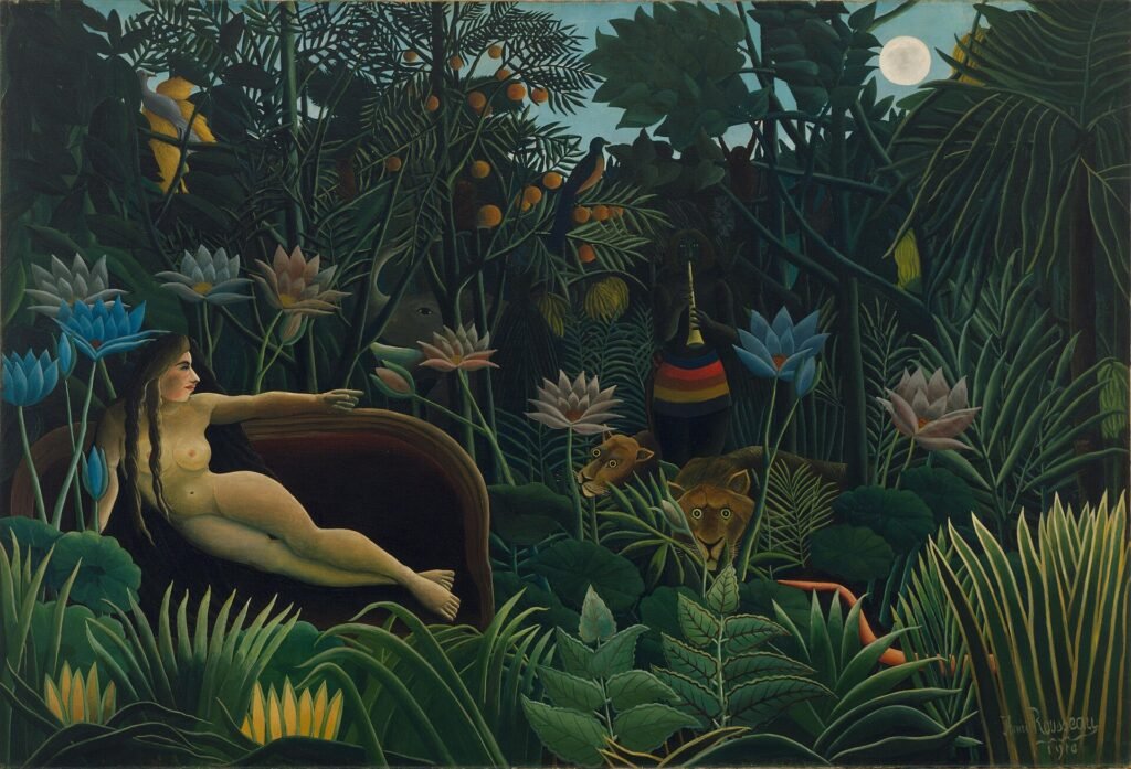 El Sueu00f1o, u00f3leo de Henri Rousseau